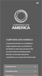 Mobile Screenshot of corporacionamerica.com
